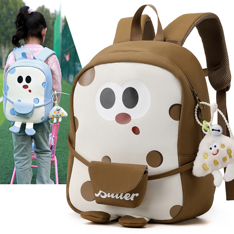 Mochila infantil transfronteriza 2025 nueva caricatura lindas niñas mochila de jardín de infantes para niños de clase media y grande mochila ligera