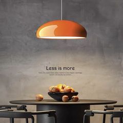 Bauhaus-style medium-sized restaurant pendant light, Italian designer minimalist personalized coffee shop bar lamp, Nordic island table pendant light