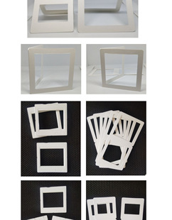 Film Clip Forward and Reverse Film Bottom Slide Shell White Frame Protection Film Martin 135Matin120 Plastic