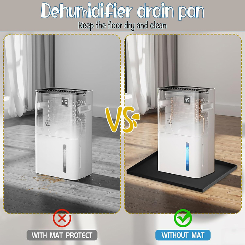 定制加湿器托盘Dehumidifie Drain Pan Silicone Mat硅胶加湿器垫|undefined
