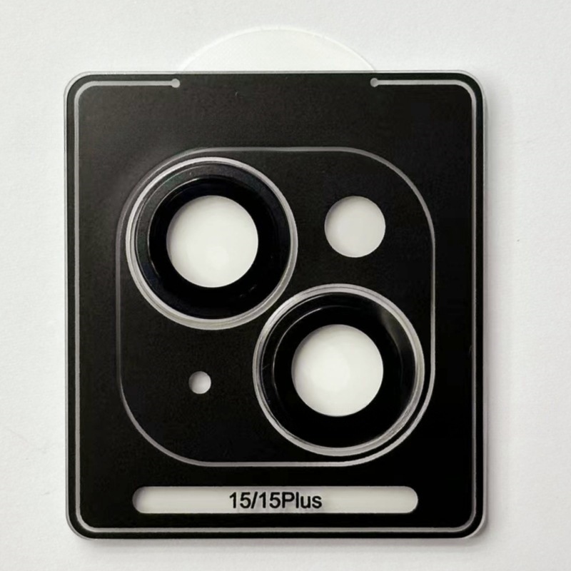 Aplicable a iPhone16Promax película de lente de aleación de titanio Apple 16 doble color escalón esmerilado posicionamiento película de ojo de halcón