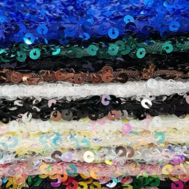 绣花布;其他针织面料;涤纶面料