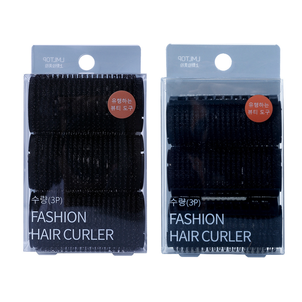 LMLTOP rizador negro 3 paquetes de rizador de flequillo de aire perezoso y esponjoso peinado cuidadosamente seleccionado
