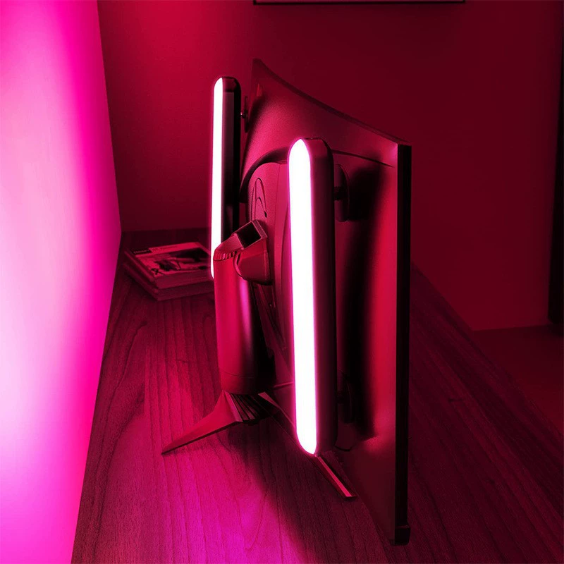 Популярный 24-кнопочный RGB свет с голосовым управлением для киберспорта, атмосферный настольный игровой свет 5V USB