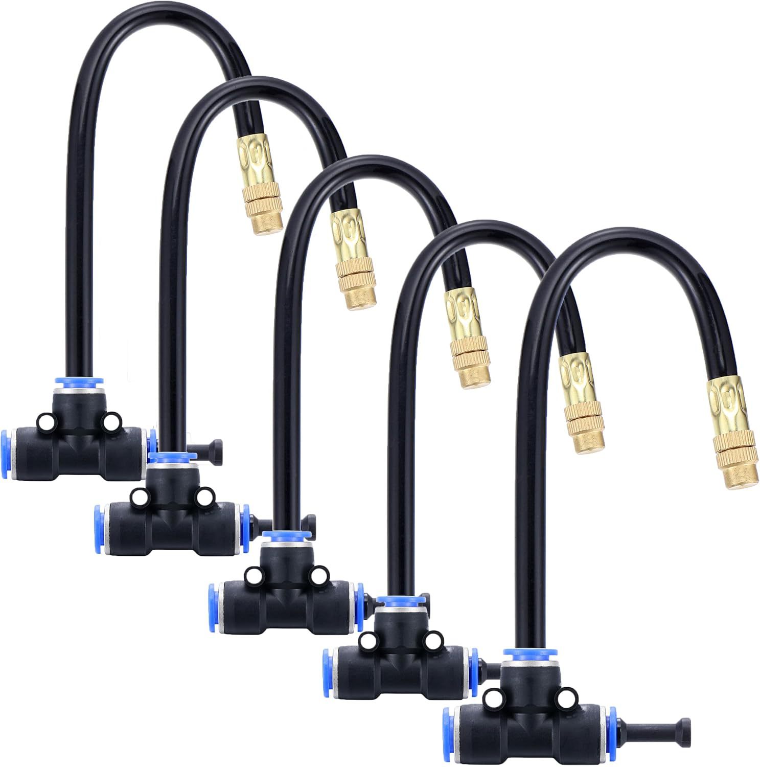 Sistema de pulverización de atomización de cabezal de pulverización de spray universal para riego automático de artefactos de flores de jardín para microirrigación