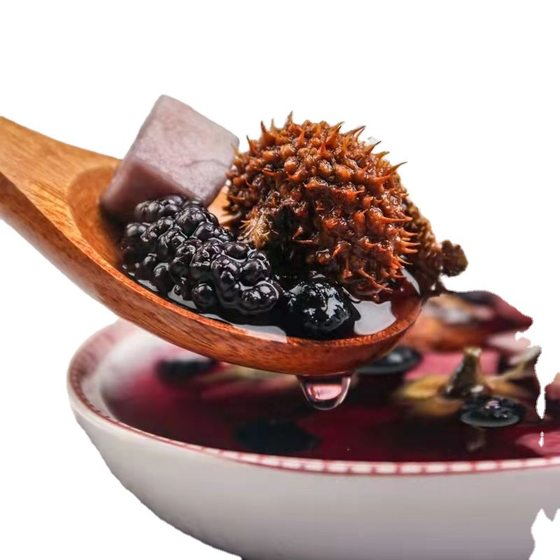 morning c night a combination tea bag VC kumquat lemon prickly pear mulberry black wolfberry red jujube rose health tea