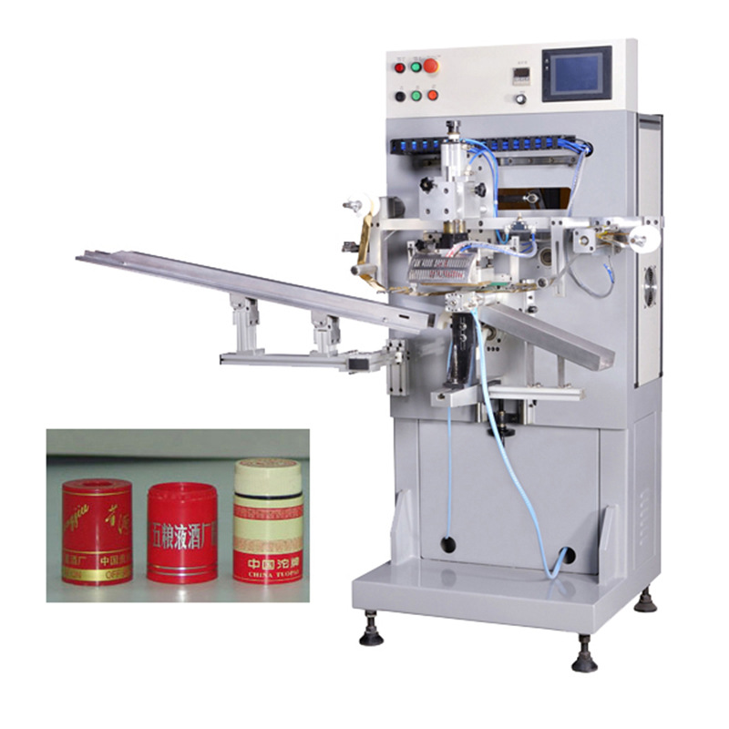 全自动烫金机YD-HSA300 烫印酒瓶盖圆柱类产品 厂家直销