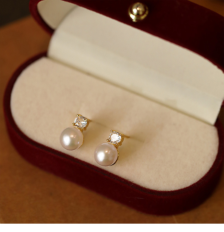 Geometric Pattern 1 Pair 925 Sterling Silver Geometric Ear Studs
