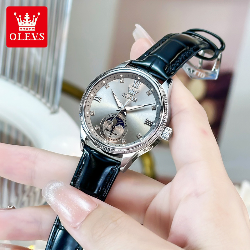 Wave Qin Watch Swiss Genuine Men's Waterproof Couple Watch Fully Automatic Mechanical Watch Luminous Fashion Casual Watch Wave Qin Watch Swiss Genuine Men's Waterproof Couple Watch Fully Automatic Mechanical Watch Luminous Fashion Casual Watch