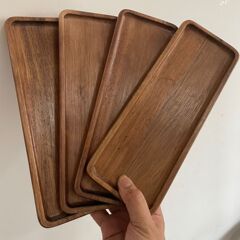 相思木茶盘茶具托盘实木质长方形家用托盘装饰点心盘糖果盘瓜子盘
