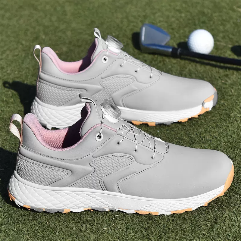 厂家直销2025夏季新款女士高尔夫球鞋固定钉防水防滑golf shoes