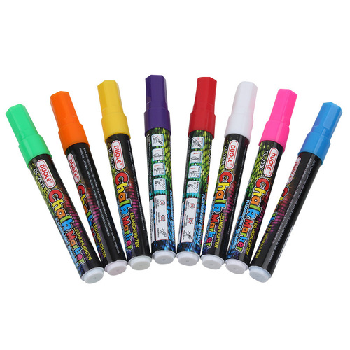 Fluorescent color pen erasable cake shop billboard LED thick head luminous lamp board pen chalk blackboard erasing pen special
