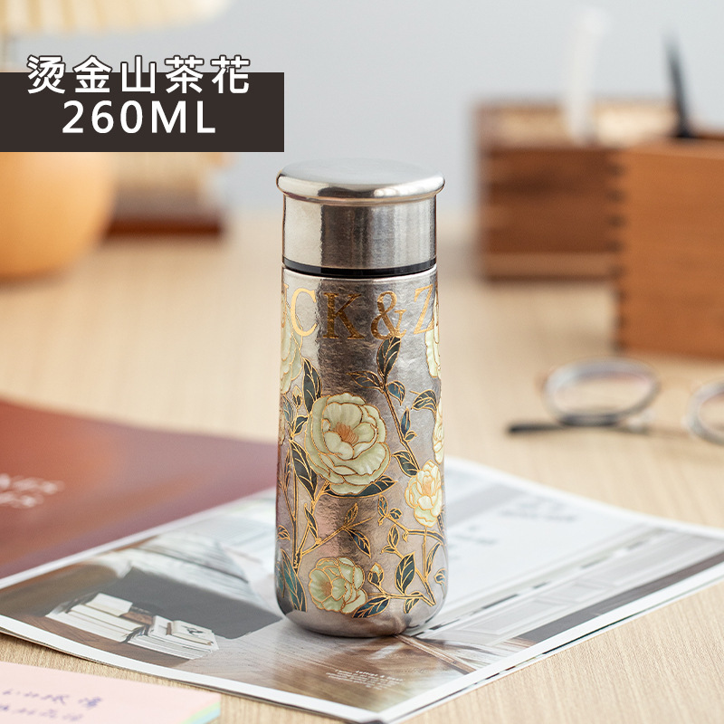 【出德国】纯钛迷你保温杯口袋杯2025新款高颜值女生便携水杯钛杯|undefined