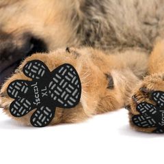 犬用滑り止めパッド4枚セット、足保護トラクションパッド