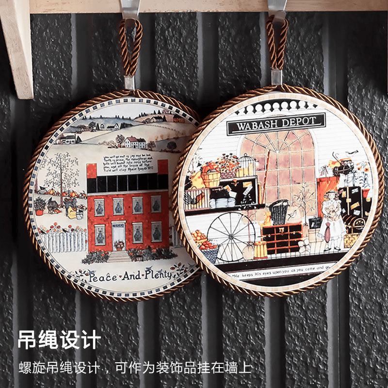 隔热垫餐桌防烫垫耐高温锅垫中式感碗垫砂锅珐琅锅垫防滑|undefined