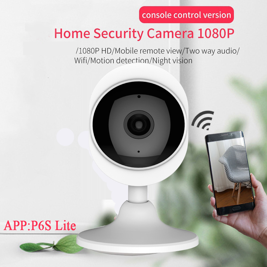 No Drilling 2MP High Resolution Home Surveillance Camera 360 Degree No Dead Angle Monitor Easy Installation