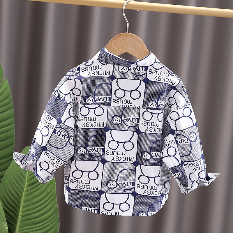 Camisetas de Dibujos Animados Estilo Coreano para Niños, Primavera y Otoño 2025, Chaquetas Delgadas de Manga Larga con Bloques de Color