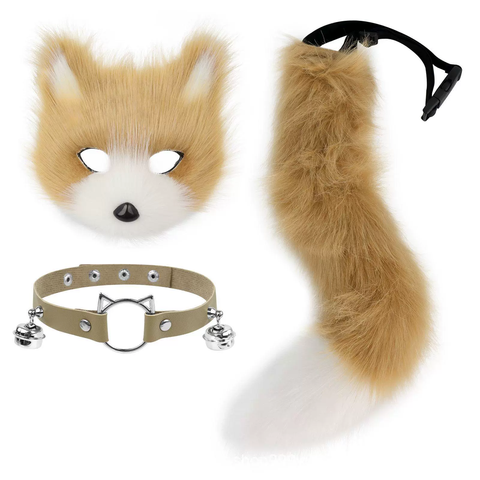 Mask, set, accessory, choker, (Cross-border trading), new collection, graduation party