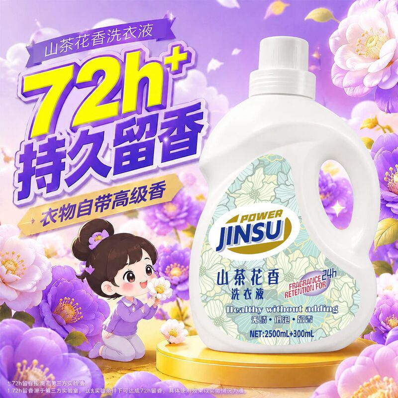 Vibrant Camellia Laundry Detergent Whole Box Wholesale Household Deep Clean Long-Lasting Fragrance Jin Su Maternal and Infant Laundry Detergent Bulk Wholesale Vibrant Camellia Laundry Detergent Whole Box Wholesale Household Deep Clean Long-Lasting Fragrance Jin Su Maternal and Infant Laundry Detergent Bulk Wholesale