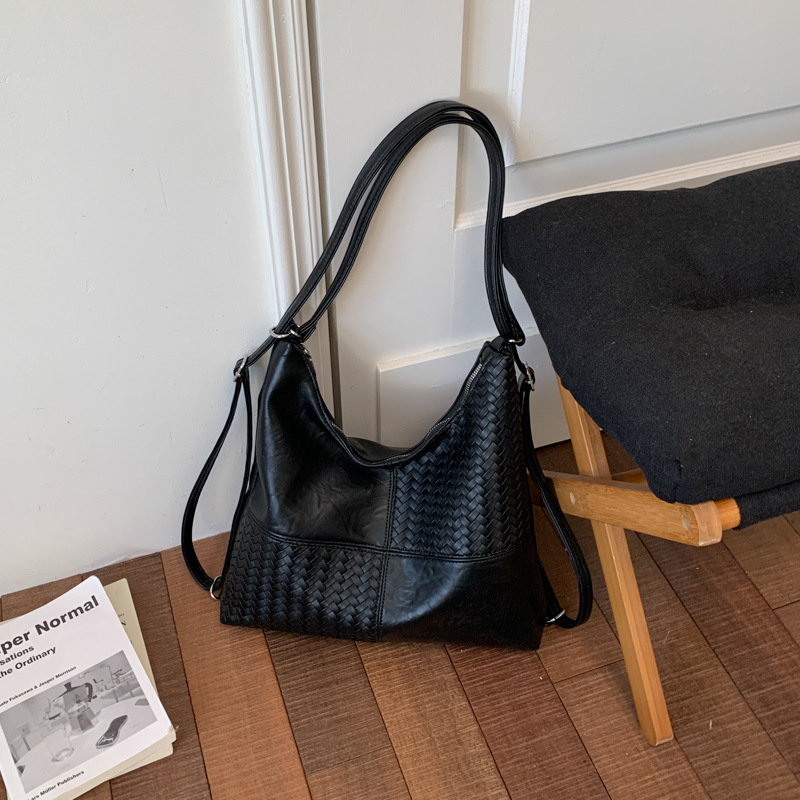 Bolsa multipropósito de gran capacidad para mujeres verano 2026 nueva moda empalme mochila de hombro de viaje bolsa de ocio