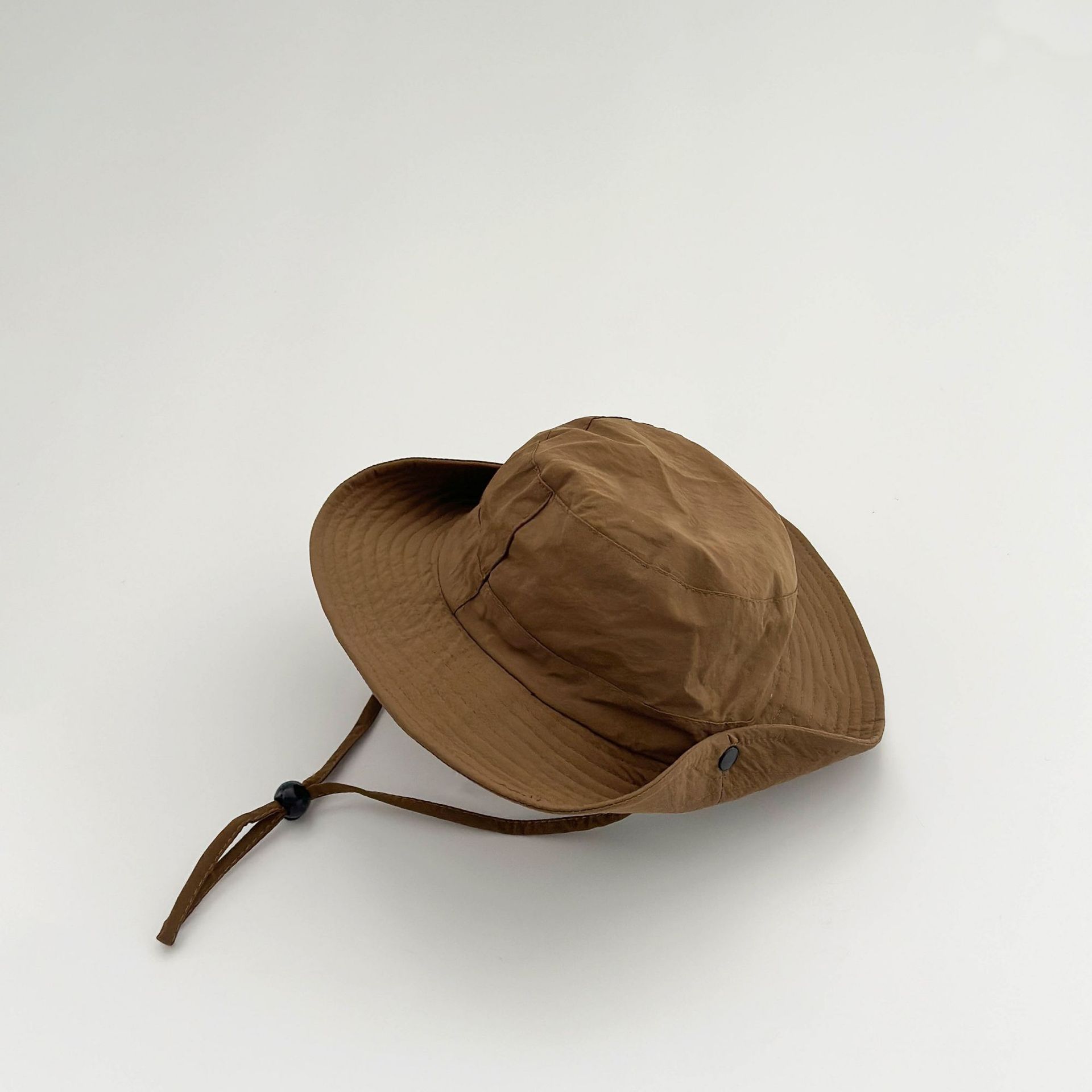 Sombrero de bebé coreano verano delgado sombrero de pescador para niños alero grande deportes al aire libre montañismo camping sombra sombrero de secado rápido