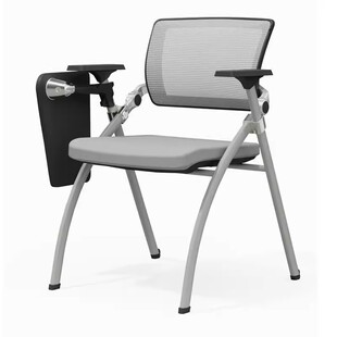 Folding Training Chair Conference Chair with Table Board and Writing Board Conference Room Meeting Training Class Chair Table and Chair Integrated