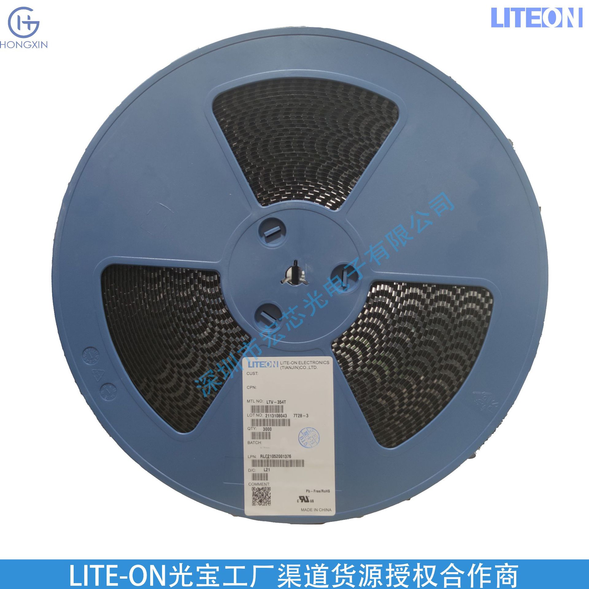 LTV356TB-V-G-PL CTR@If130-260%@5mA 电流 - 输出/通道50mA Vce