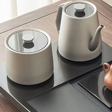 石茶盘煮茶器电热水壶煮茶壶煮茶炉简约轻奢小型家用