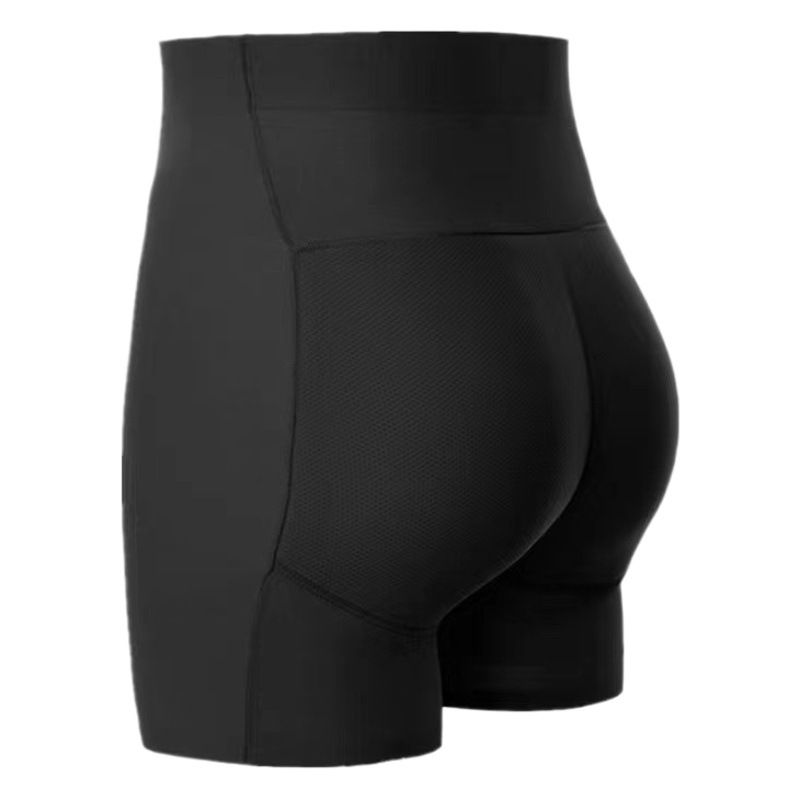 Falso trasero de levantamiento de cadera de elevación de cadera artefacto que forma el cuerpo cintura alta pantalones de levantamiento de cadera melocotón natural Levantamiento de cadera pantalones de seguridad de levantamiento de cadera