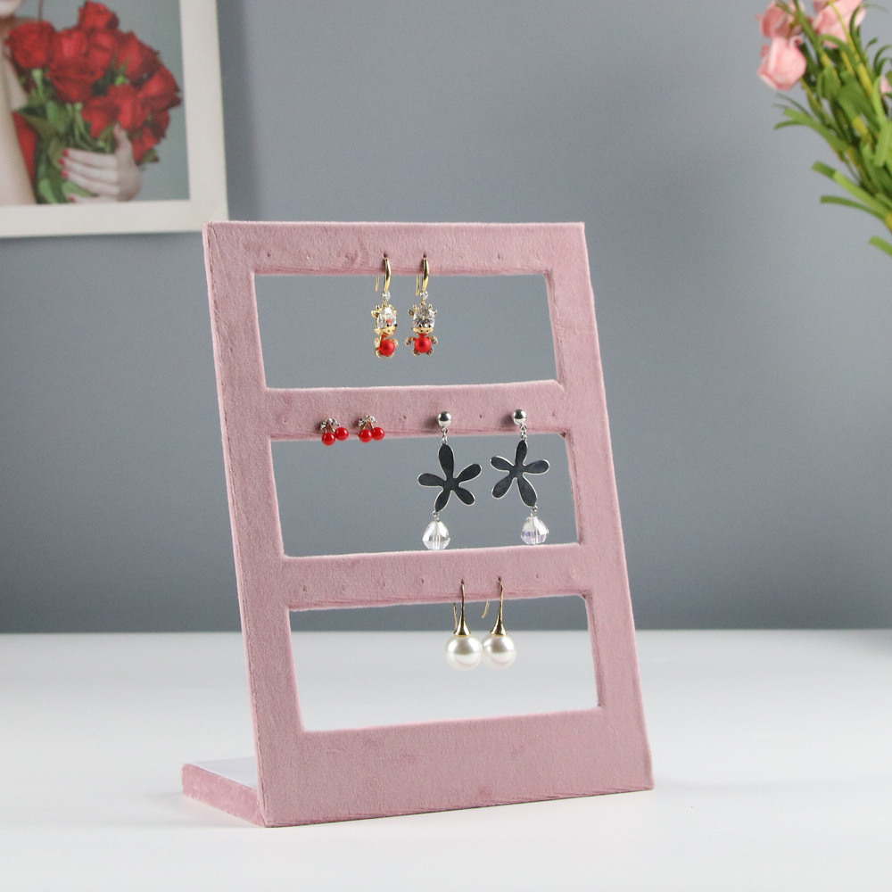 62g Weight Jewelry Rack Classification 1 Piece Quantity velvet, Flannel Material Solid Color Pattern All Seasons Season Classic Style Style 1 Piece Velvet Flannel Classic Style Solid Color Jewelry Rack 3