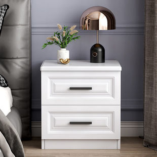 Bedside Table Small Simple Storage Cabinet Bedroom Home Bedside Small Cabinet Style Storage Cabinet Economical Foreign Trade Wholesale