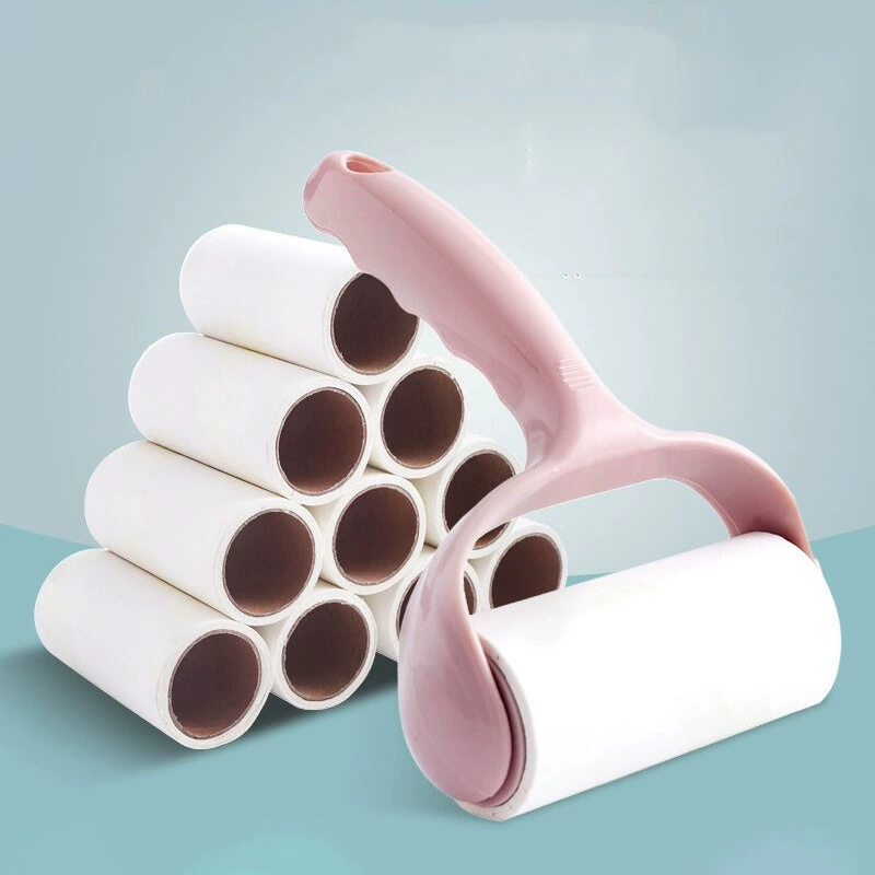 Разрываемый валик Липкая Пыль бумажный костюм для удаления окрашенных волос ролик для удаления волос средство для удаления волос Одежда щетка для волос с пятнами пыли