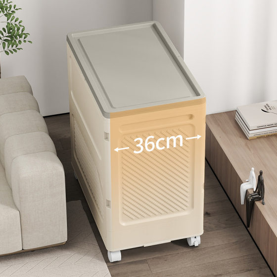 Household Clothes Storage Box Large Capacity Bedroom Flip Storage Box Foldable Storage Cabinet Storage Cabinet Factory Free Shipping