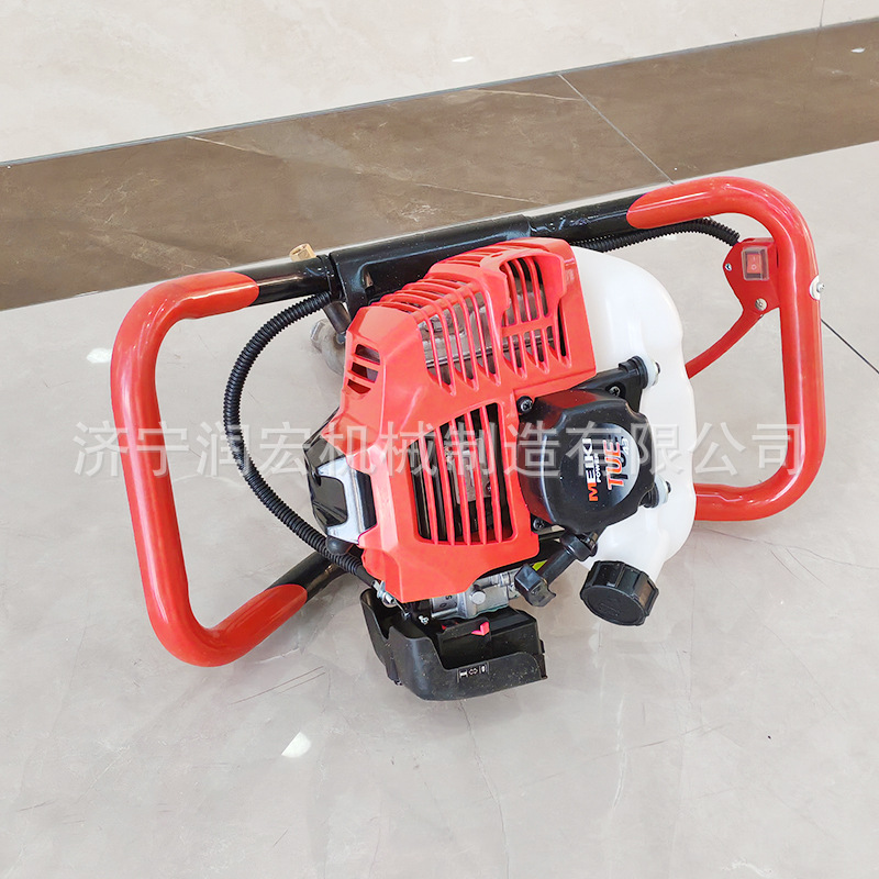 30米小型取芯钻机 可背包携带户外工程打孔钻机单人立式背包钻机