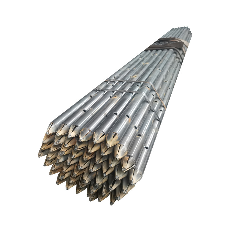 Fabricante de tubería de soporte de túnel adelantado pequeño conducto de acero tubo de flecha inyección de tubería de fundición de aluminio procesamiento bajo demanda