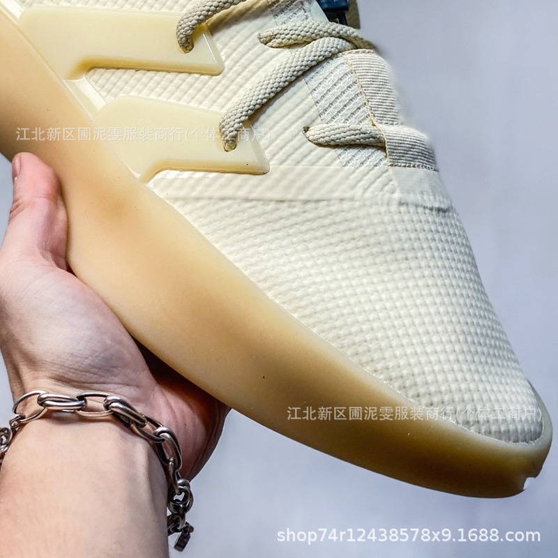 Putian Fog Shoes Co-Branded High-Top Basketball Shoes Sneakers Boots Men's Red Coconut Air Yeezy2 Coconut 750