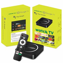 Watch TV ATV安卓14网络机顶盒WiFi6智能电视盒子TV BOX无线家用