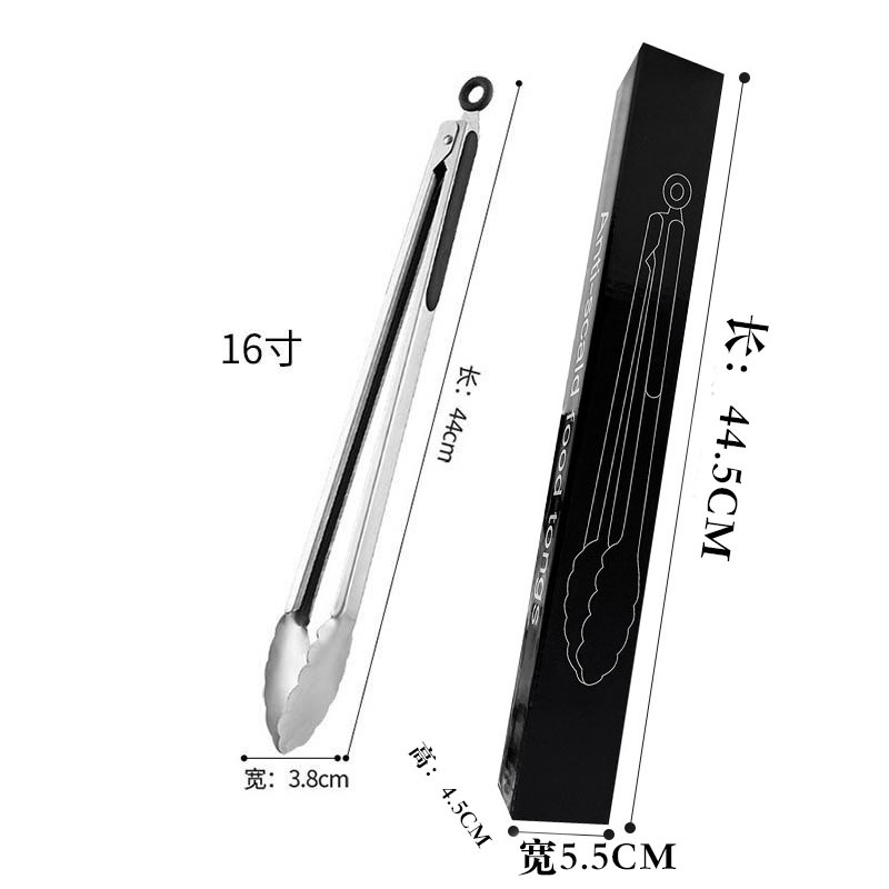 Clip de comida Clip de comida antideslizante de acero inoxidable Clip de bistec Clip de barbacoa Clip anti-escaldado Clip para hornear FCM resistente a altas temperaturas