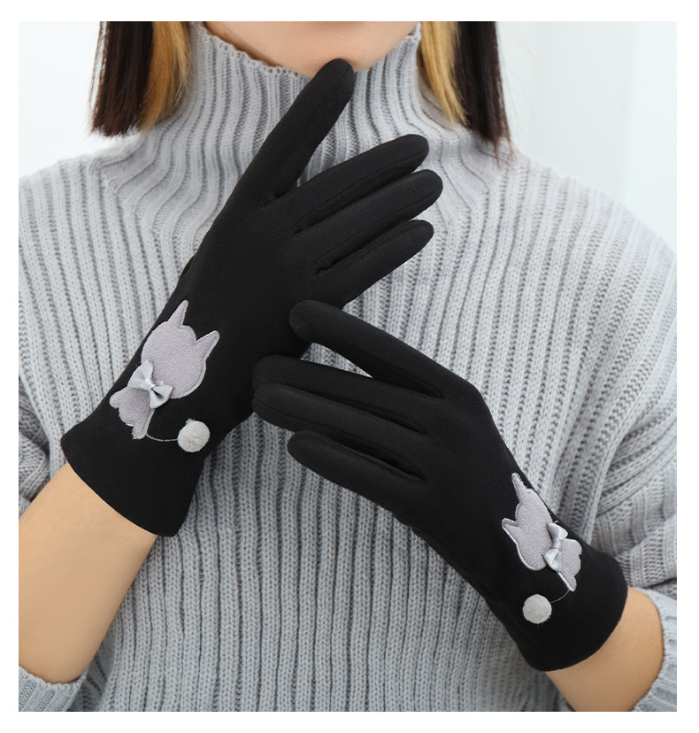 Women's Cute Sweet Cat Gloves 1 Pair display picture 1