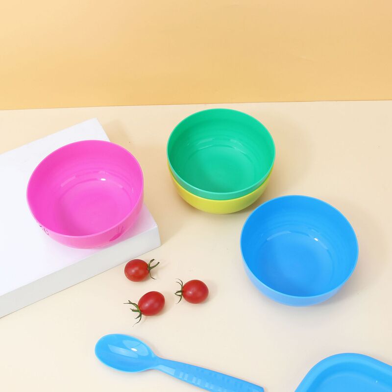 クロスボーダー世代子供用ボウルカラーボウル子供用食器PPスナック調味料プラスチックボウル野菜サラダフルーツボウル|undefined