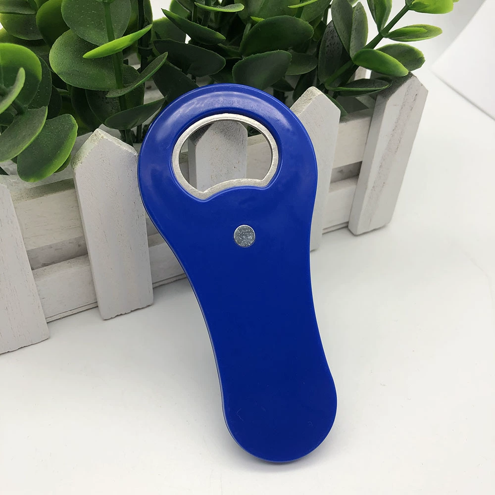 Холодильник стикер открывалка для бутылок пластиковый пивной помощник реклама небольшой подарок напечатанный логотип новый материал производитель открывалки для пива