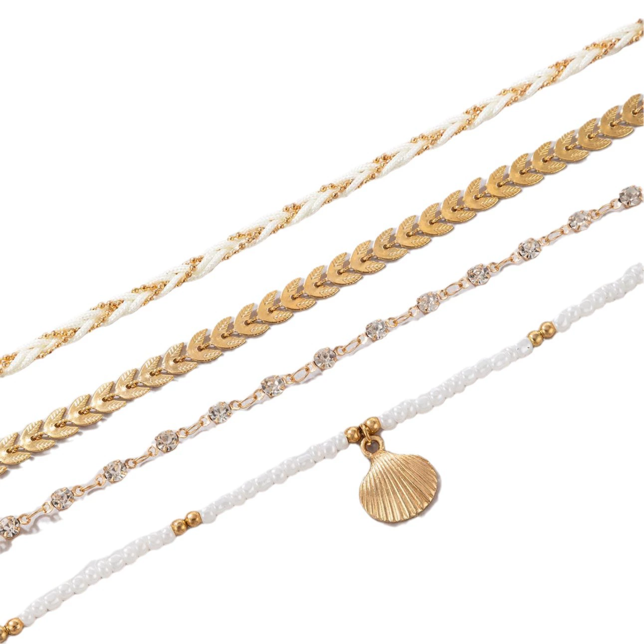 Accessory, ankle bracelet, jewelry, European style