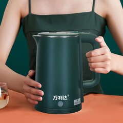 万利达烧水壶食品级不锈钢快煮热水壶大容量全自动断电茶水开水壶