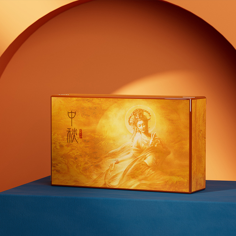新年礼品包装盒 灯罩笔筒家庭多功能实用礼盒 LOGO镂空雕刻木盒