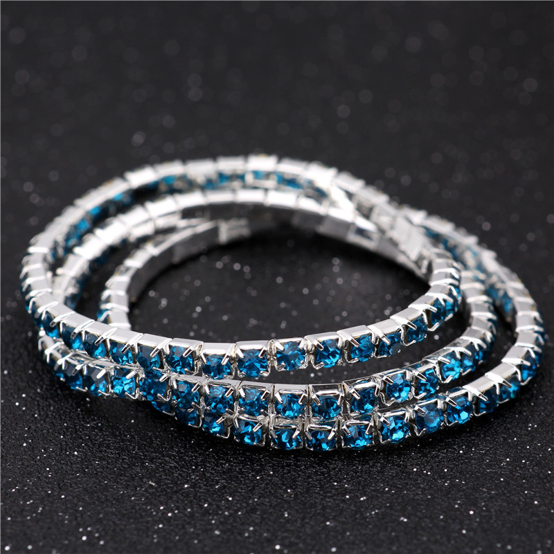 Simple Style Geometric Crystal Rhinestone Gem Bracelets display picture 17