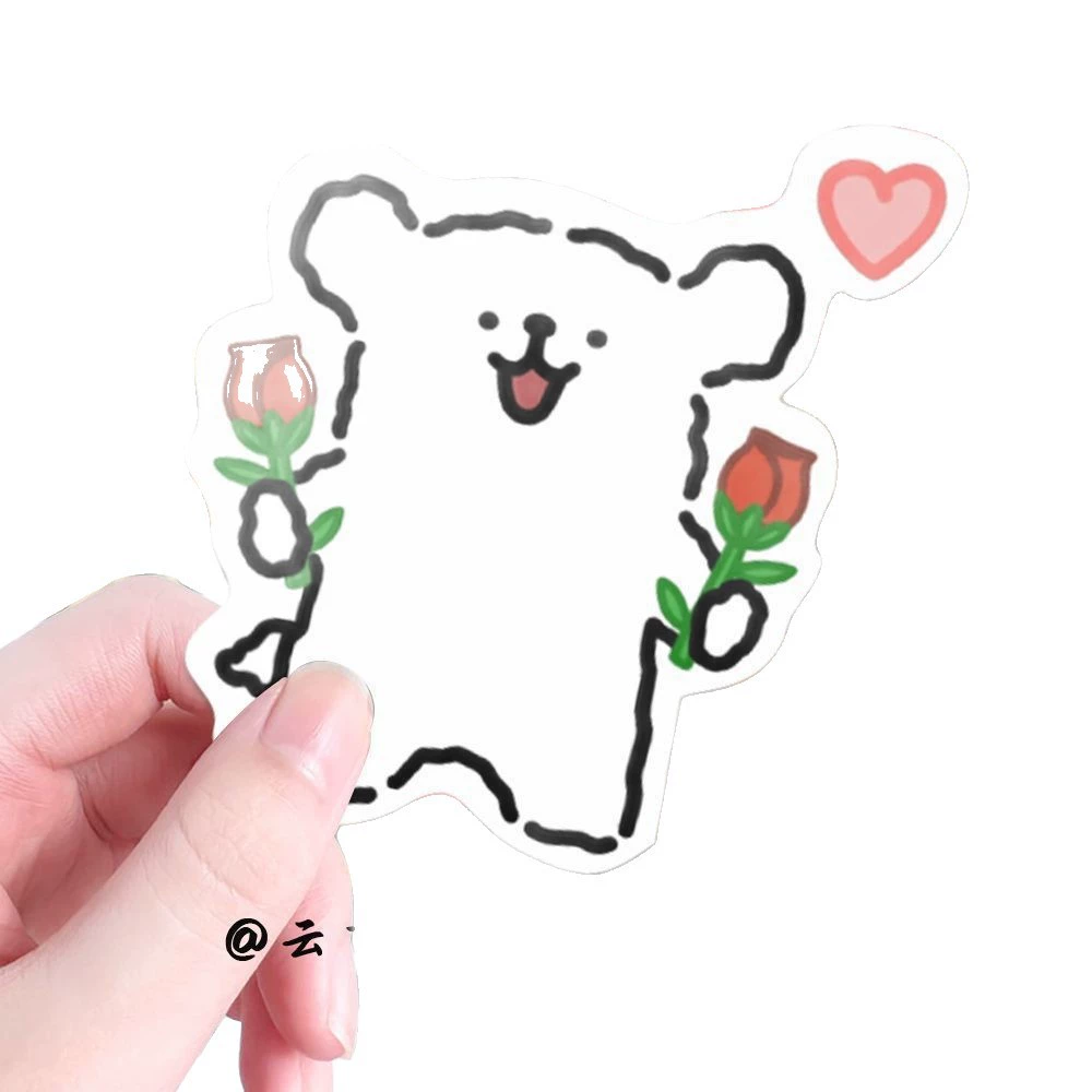 Cartoon cute pack, mobile phone, waterproof sticker, DIY