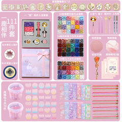 Complete set of sealing wax stamp large set, full set of wax granule stamp heads, gunka accessories and tools, gift box, wholesale