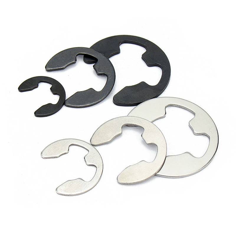 65 марганцевый застревное кольцо e-типа запорного кольца 304 из нержавеющей стали