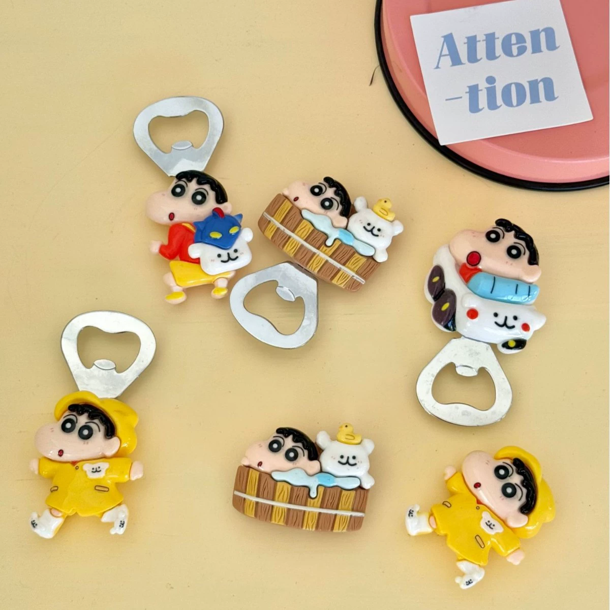 Магнитная открывалка для бутылок Chulele Xiaoxin, магнитная открывалка для бутылок на холодильник, открывалка для пива, открывалка для вина, открывалка для бутылок вина