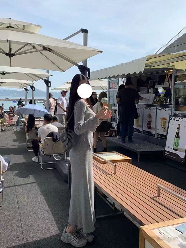 早安樊樊 温柔韩系氛围感微喇袖口针织上衣+半身裙套装女春两件套|undefined